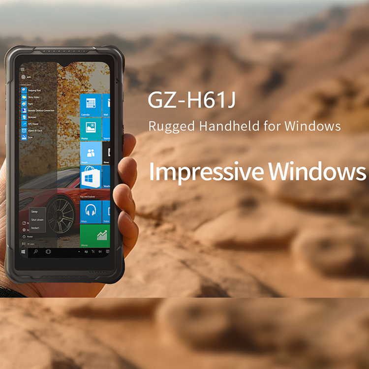 GZ-H61J --- 6.5 Inch Handheld Windows PDAS, Haven’t you tried it yet?